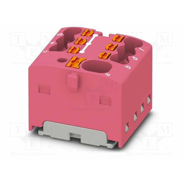 PHOENIX CONTACT Splice terminal: rail; 17