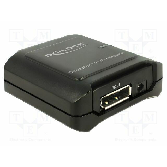 Repeater; DC socket,DisplayPort socket,both