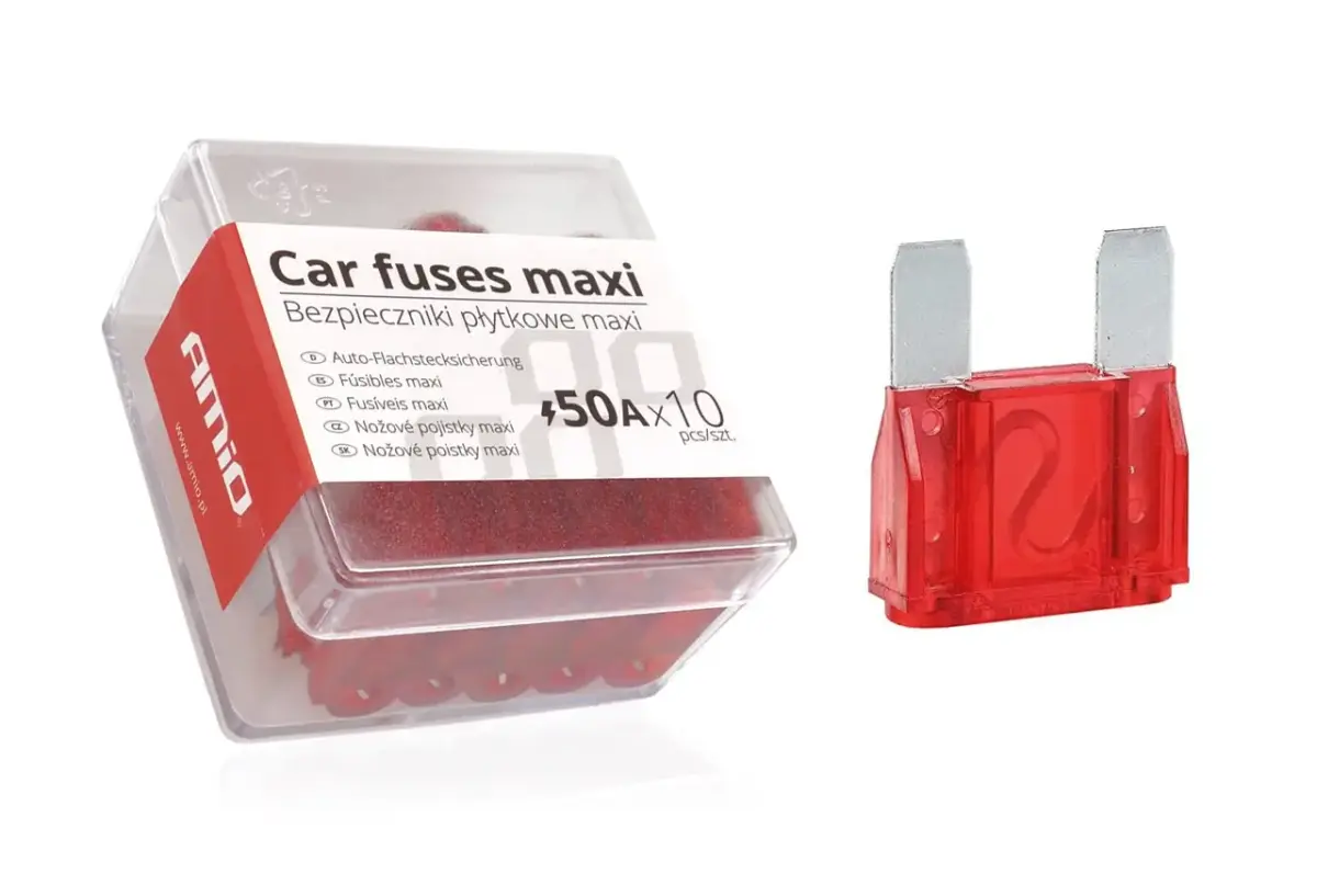 AMIO MAXI drošinātāji 10pgb. 50A |