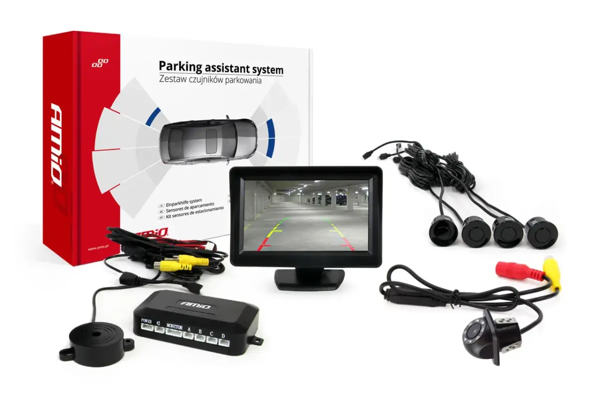 AMIO Auto parkošanās sensors TFT01 4