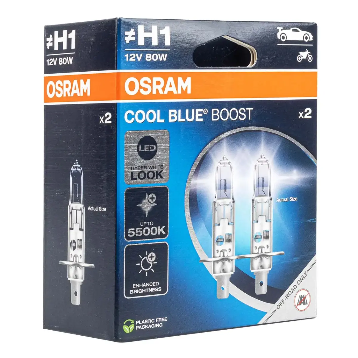 Spuldzes Osram H1 12V 80W P14