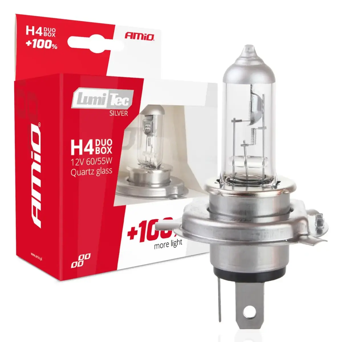 AMIO Halogen spuldze H4 12V 60/55W