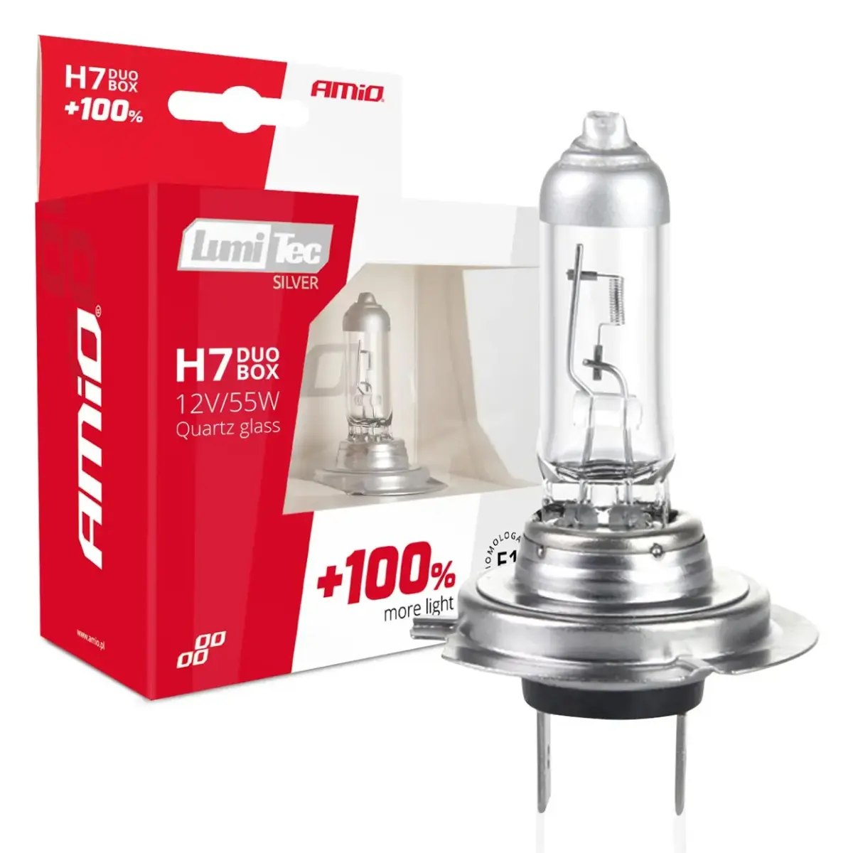 AMIO Halogen spuldze H7 12V 55W