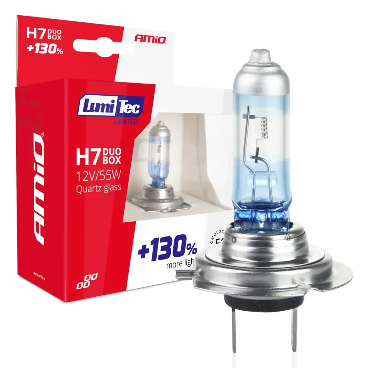 AMIO Halogen spuldze H7 12V 55W