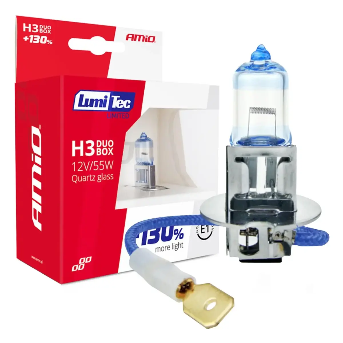 AMIO Halogen bulbs H3 12V 55W