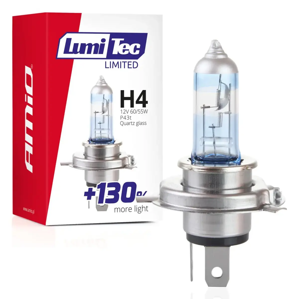 AMIO Halogen bulb H4 12V 60/55W