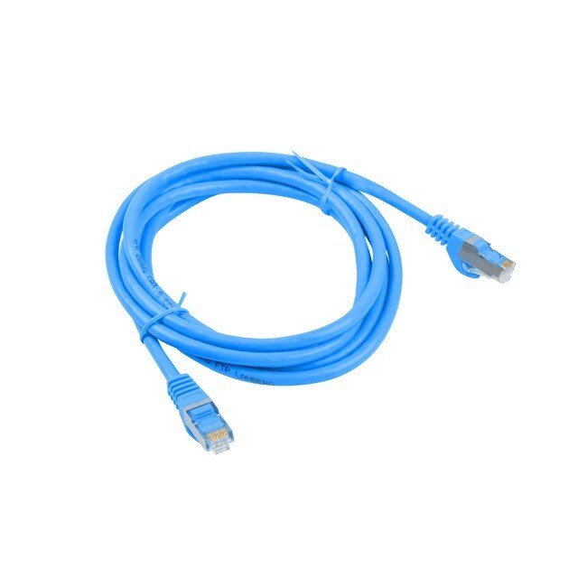 Lanberg PCF6-10CC-0050-B networking cable Blue 0