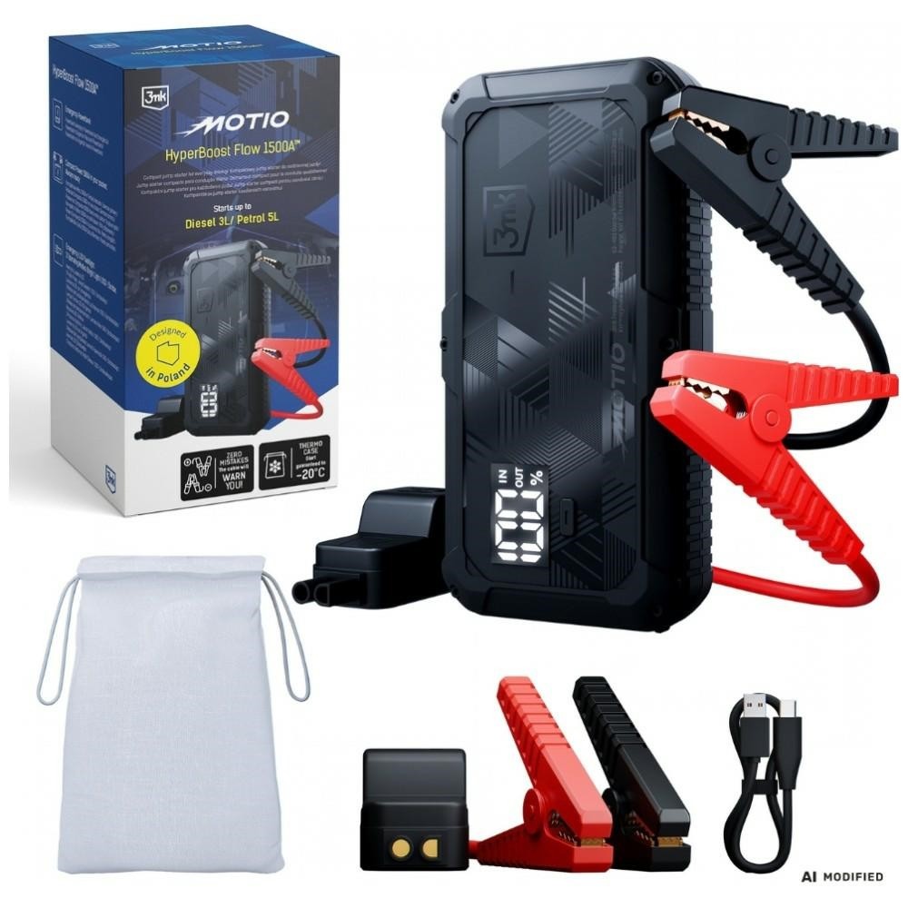 Jump Starter 1500A LED 10000mAh HyperBoost