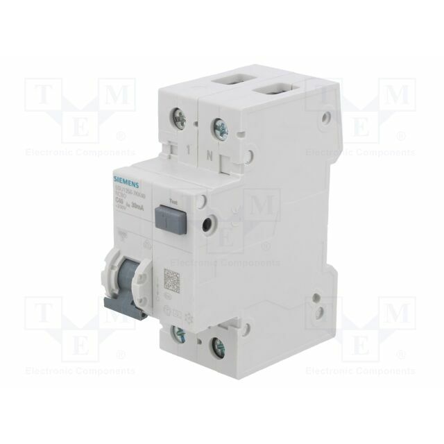 SIEMENS RCBO breaker; Inom: 40A; Ires:
