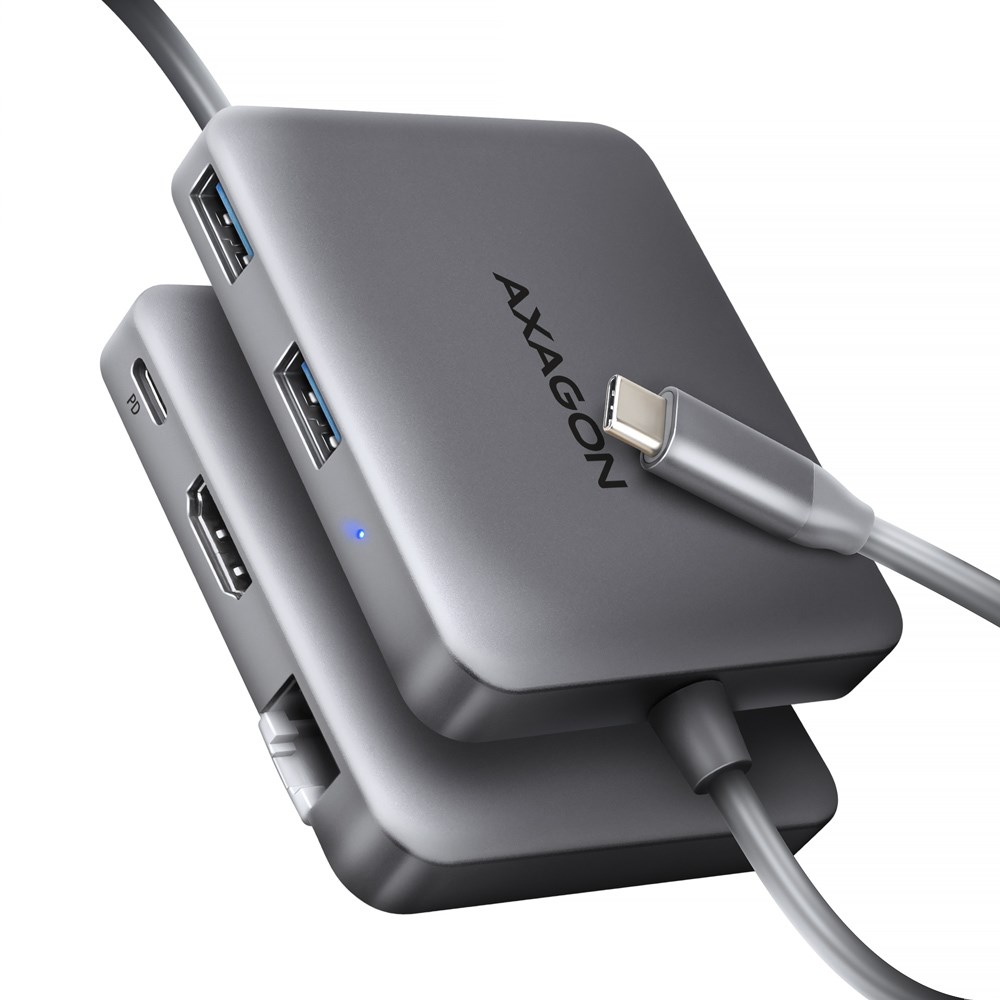 AXAGON HMC-5HL USB 5Gbps hub, 2x