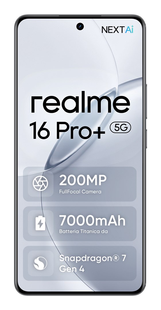 Realme 16 Pro+ 17.3 cm