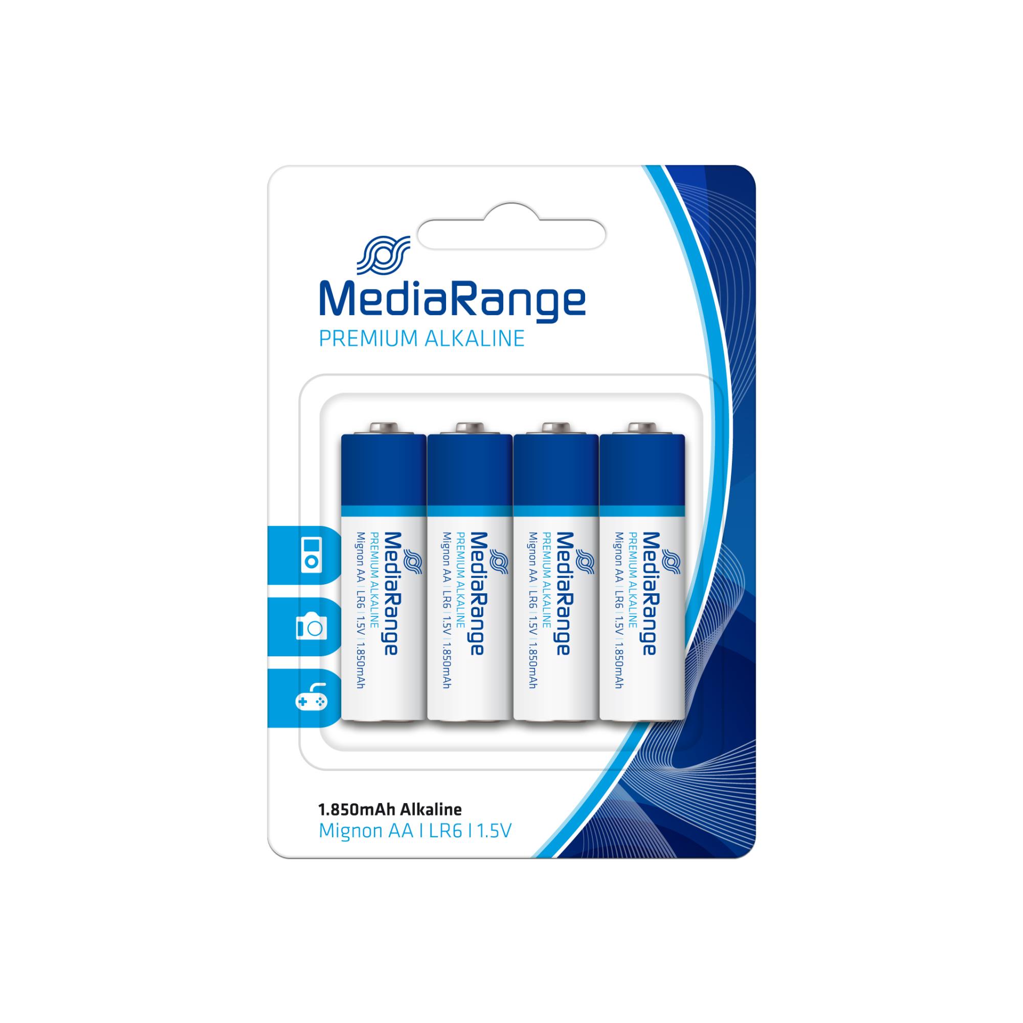 BATTERY ALKALINE AA 1.5V/4PCS MRBAT104