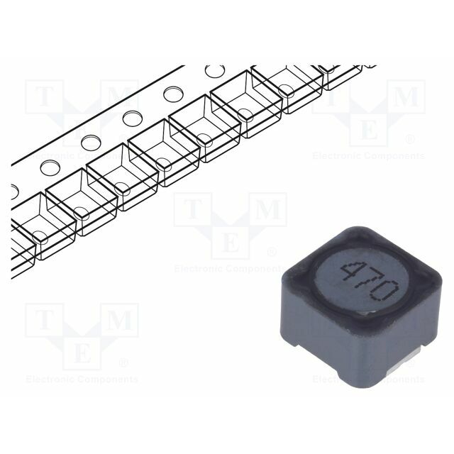 VIKING Inductor: wire; SMD; 47uH; 2
