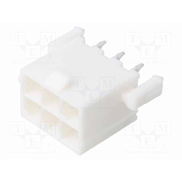 MOLEX Connector: wire-board; male; PIN: 6