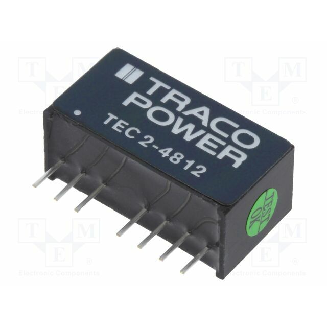 TRACO POWER Converter: DC/DC; 2W; Uin: