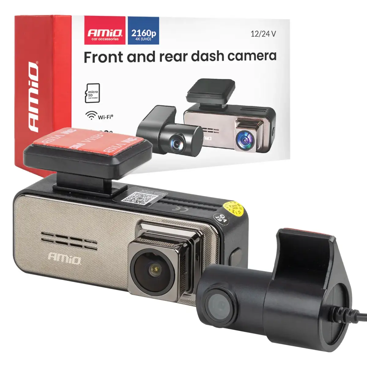 Videoreģistrators Dash Cam 4K + 2K