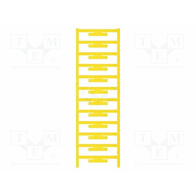 WEIDMÜLLER Markers; polyamide 66; yellow; -40÷100°C