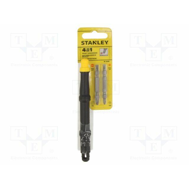 STANLEY Screwdriver: universal-set; Phillips,slot; PH0