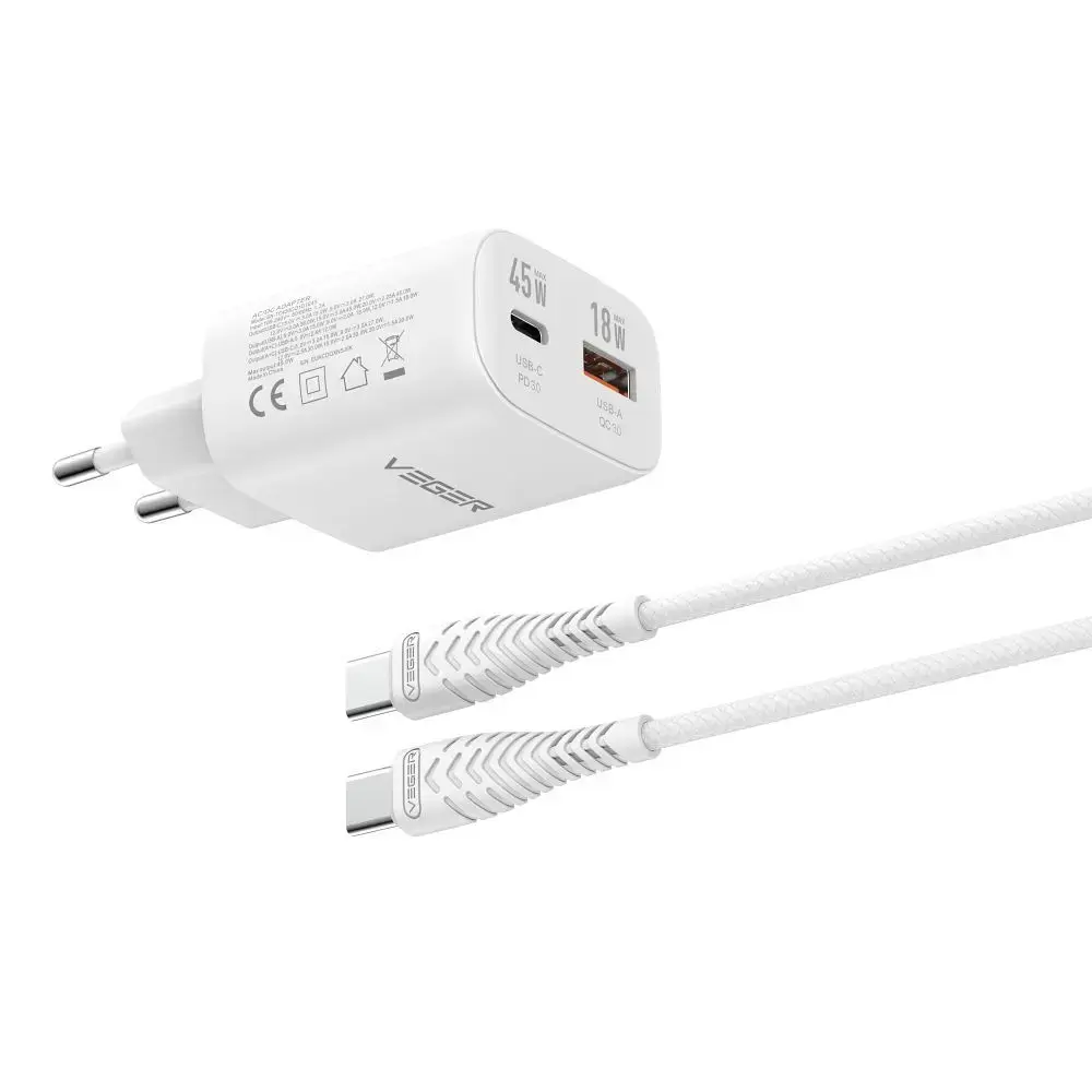 Phone charger VEGER USB A +