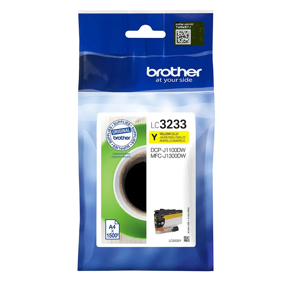 BROTHER LC-3235XLBK Melnās tintes kasete 6