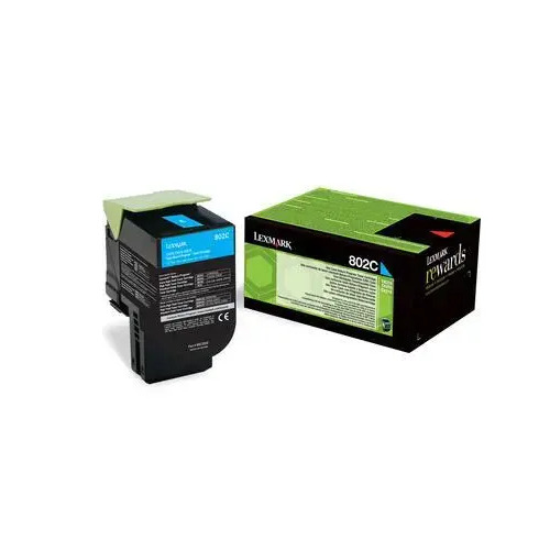 Lexmark 802C toner cartridge 1 pc(s)