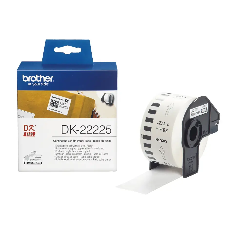 BROTHER DK22225 CONTINUOUS PAPER TAPE |