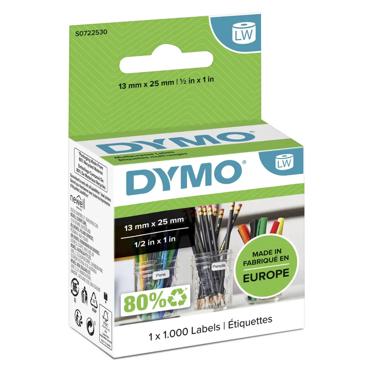 Newell Rubbermaid DYMO LabelWriter MultiPurpose Etiketter