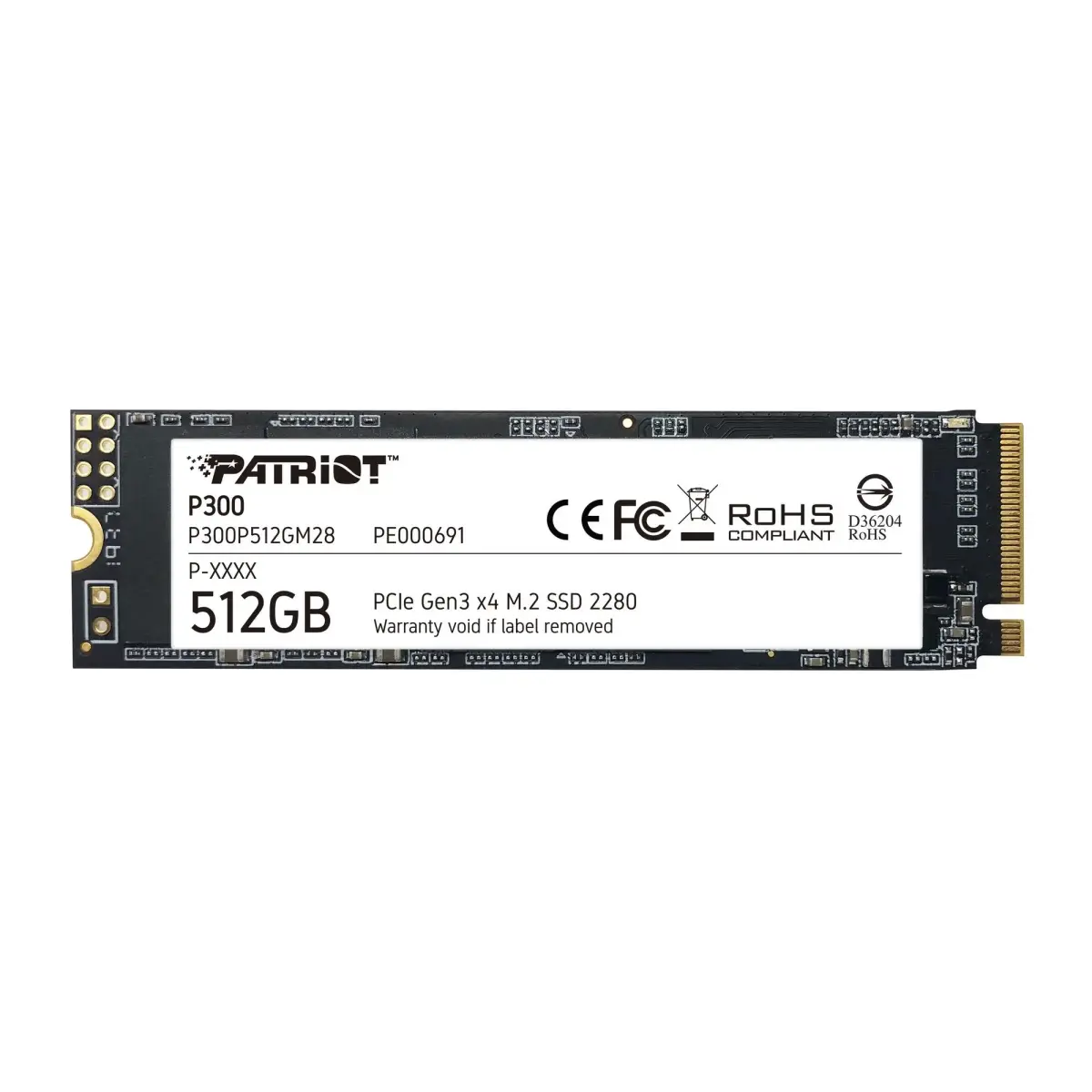 PATRIOT MEMORY PATRIOT P300 512GB M2