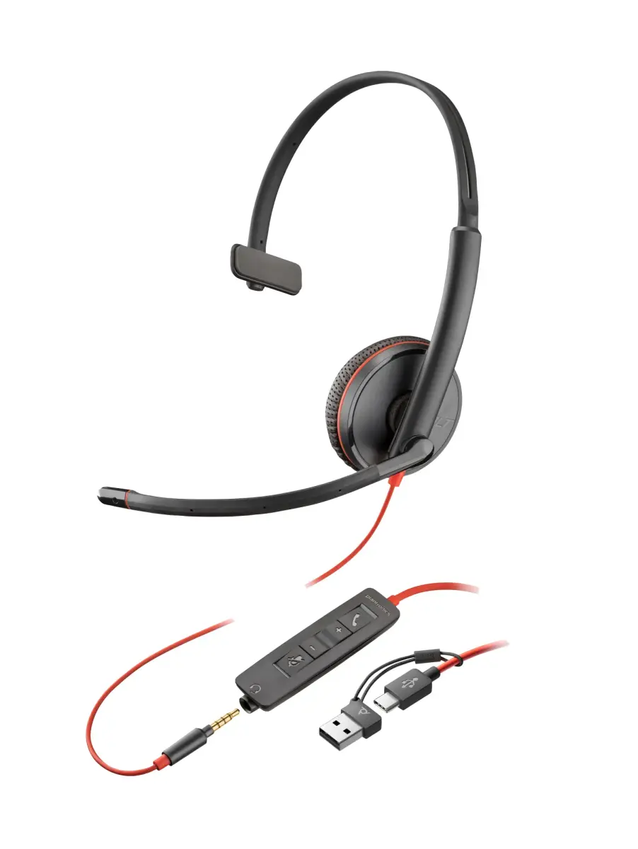Plantronics/Poly HP Poly Blackwire 3215 Monaural
