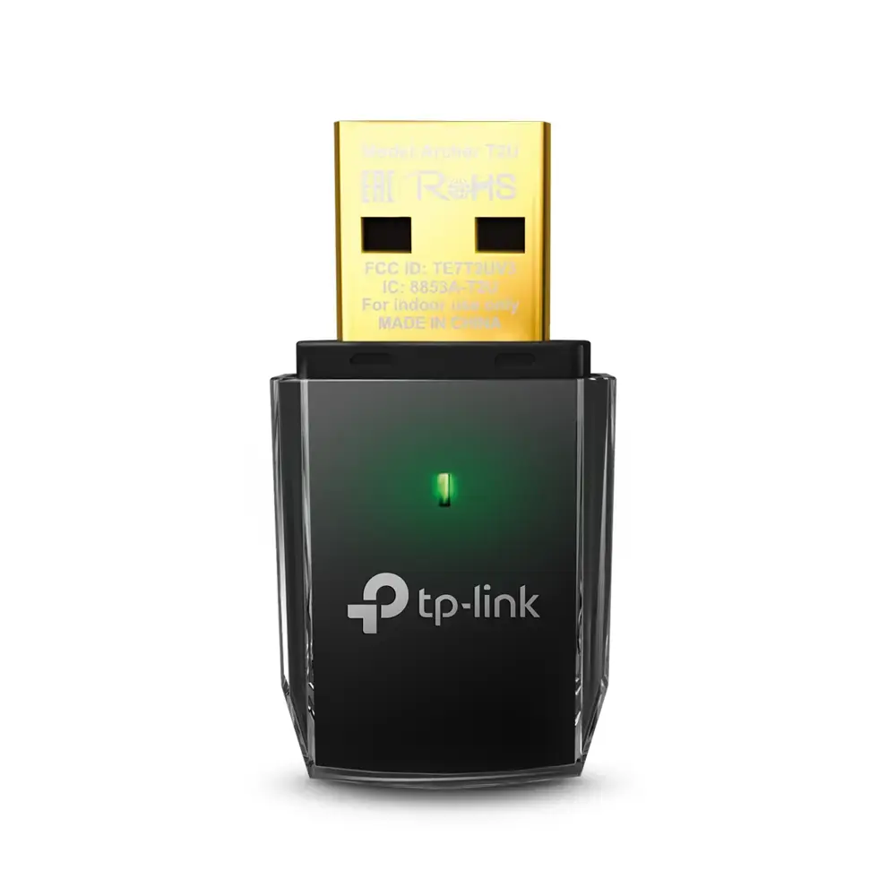 TP-LINK Archer T2U WLAN Tīkla karte