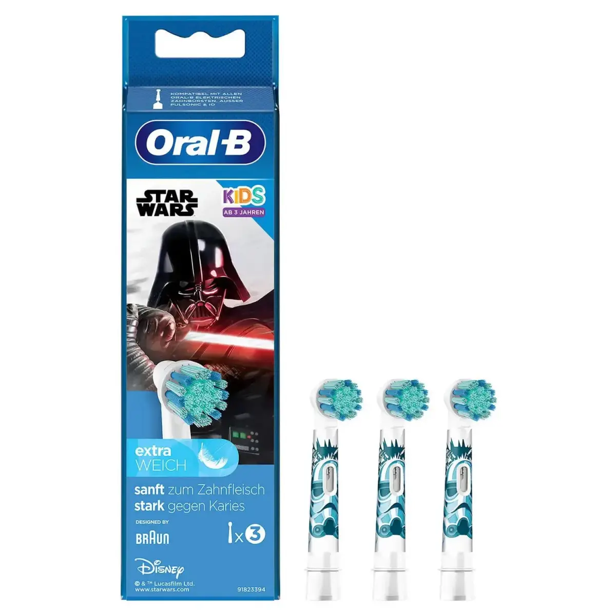 Oral-B Kids Star Wars Ekstra tandbørstehoved