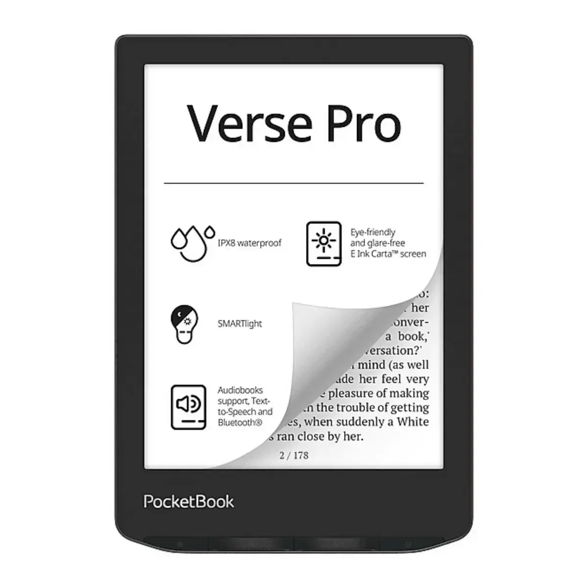 Lasītājs PocketBook Verse Pro (PB634-A-WW-B) |