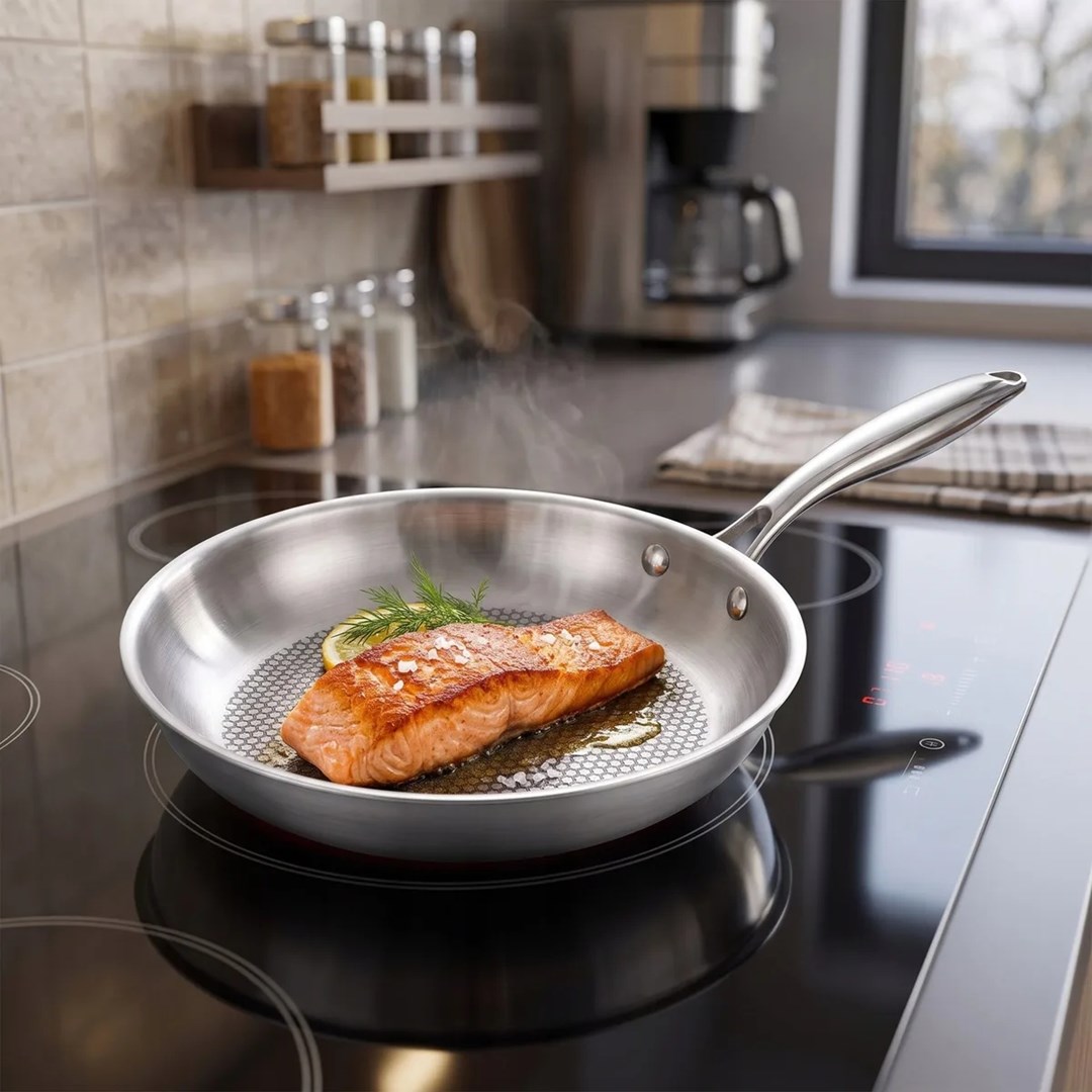 HONEYCOMB Steel Frying Pan MAESTRO MR-1228