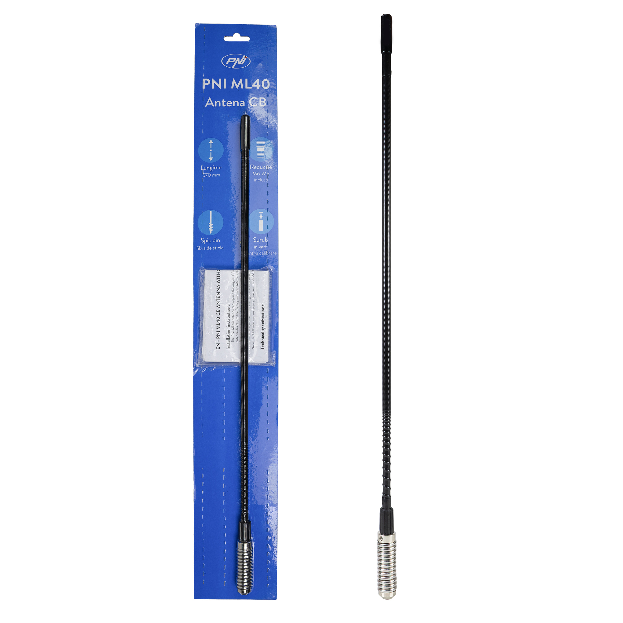 CB antenna PNI ML40, length 57