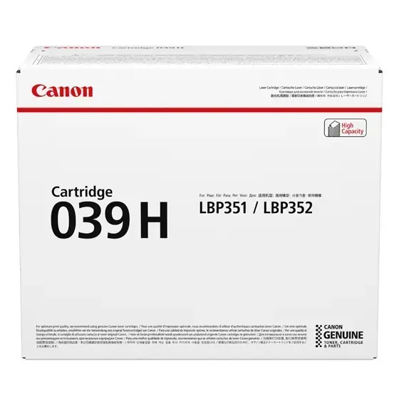 CANON CRG039H cartridge black high cap