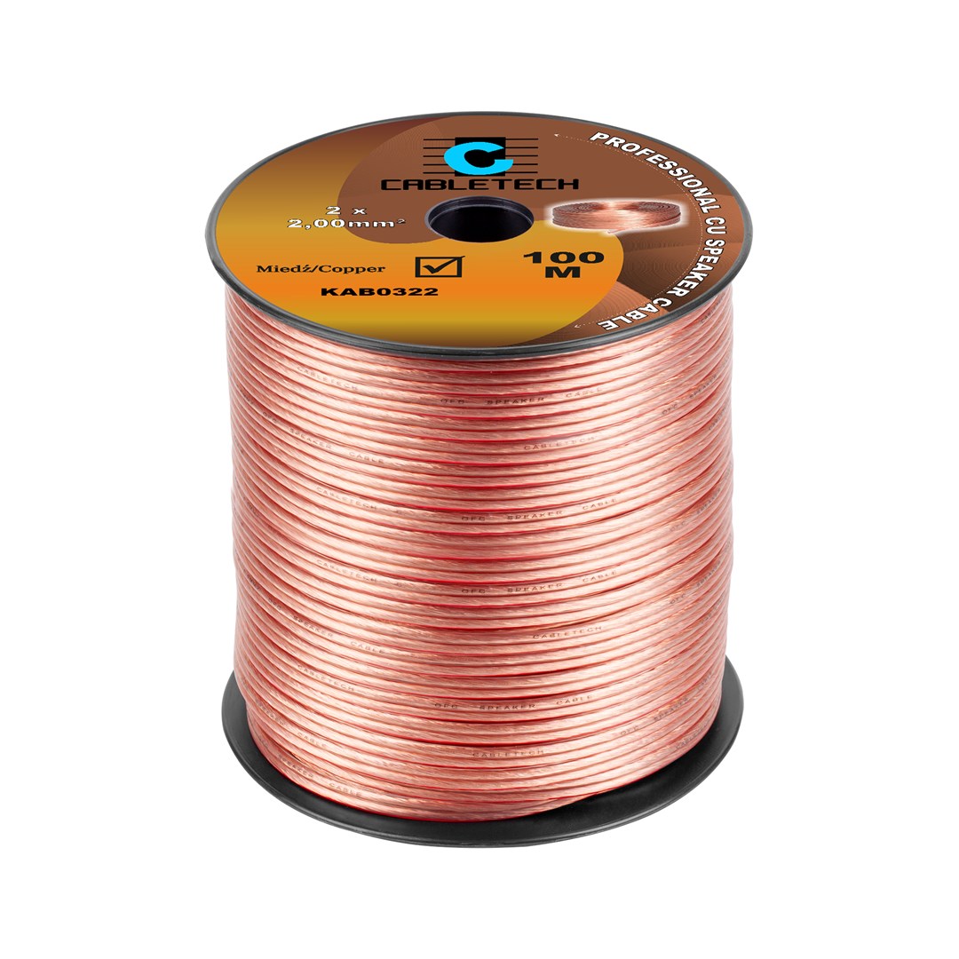CABLETECH Kabel głośnikowy 2,0mm |