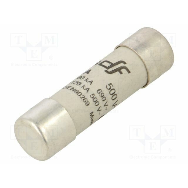 DF ELECTRIC Fuse: fuse; 14x51mm; ceramic