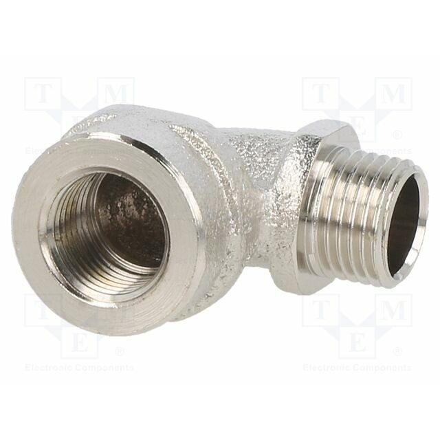 HELLERMANNTYTON 90° angled connector; Thread: inside