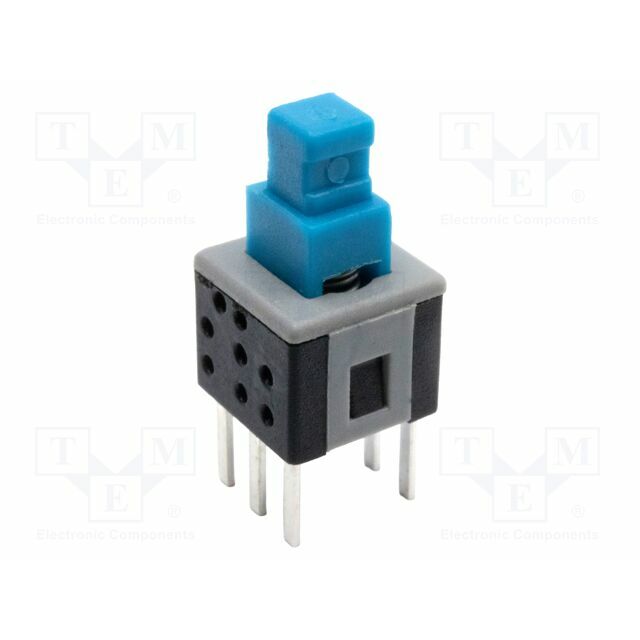 E-SWITCH Switch: push-button; Pos: 2; DPDT