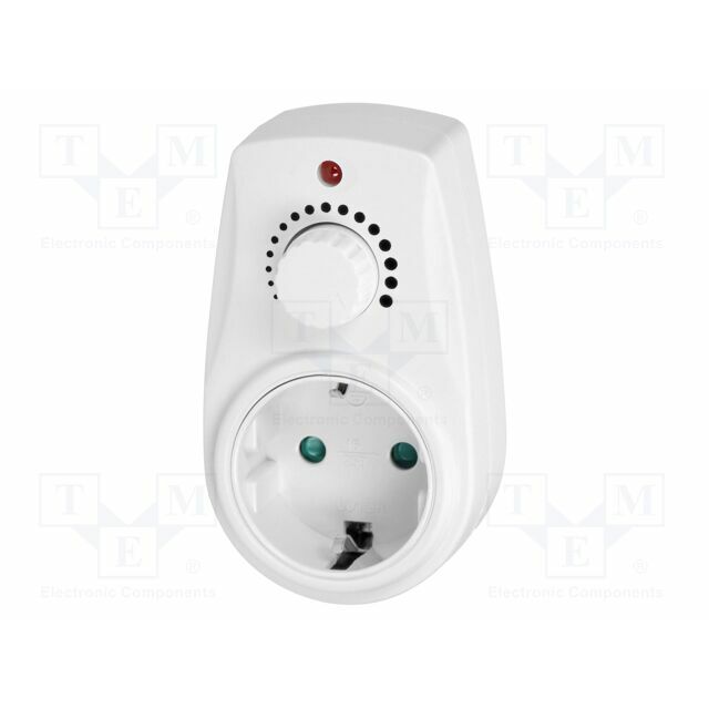 ORNO Dimmer; plug-in; 230VAC; white; 280W