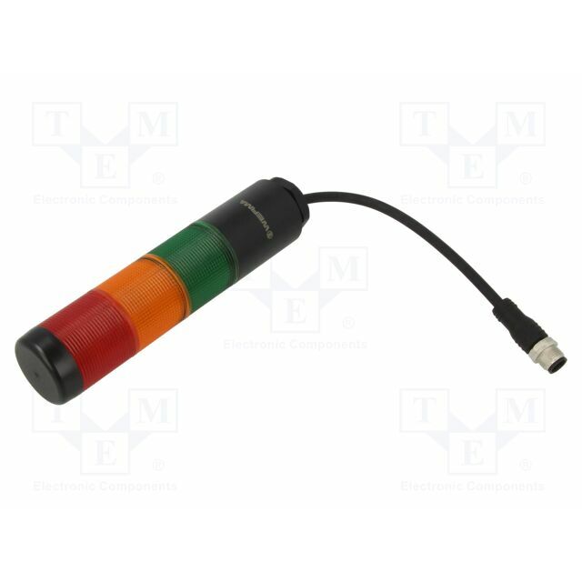 WERMA Signalling column; red/orange/green; LED; 12VDC