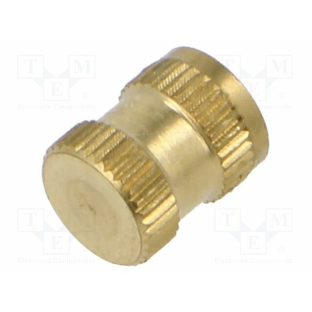 BOSSARD Threaded insert; brass; M4; BN