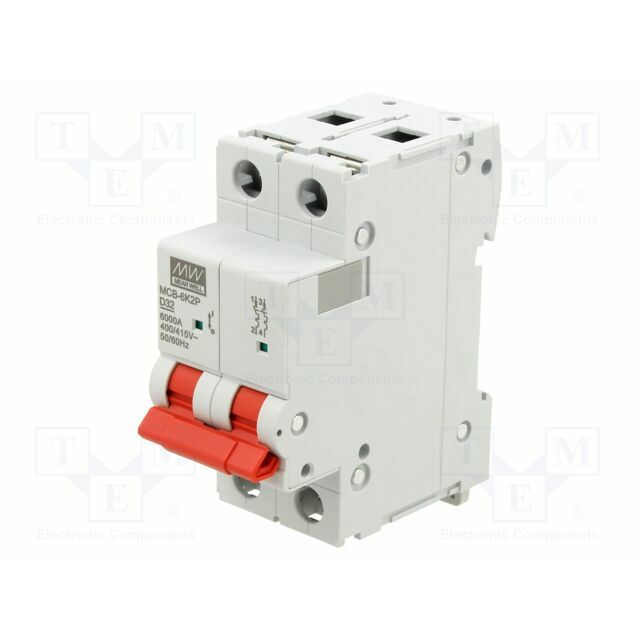 MEAN WELL Circuit breaker; 230/400VAC; Inom: