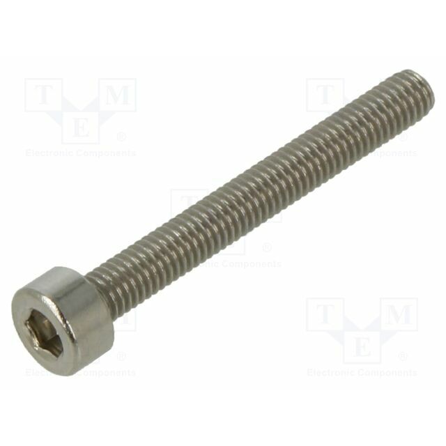 BOSSARD Screw; M3; M3x25; Head: cheese