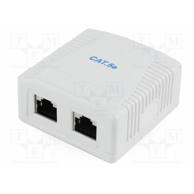 CABLE ACC MOUNT BOX CAT5E FTP/2P