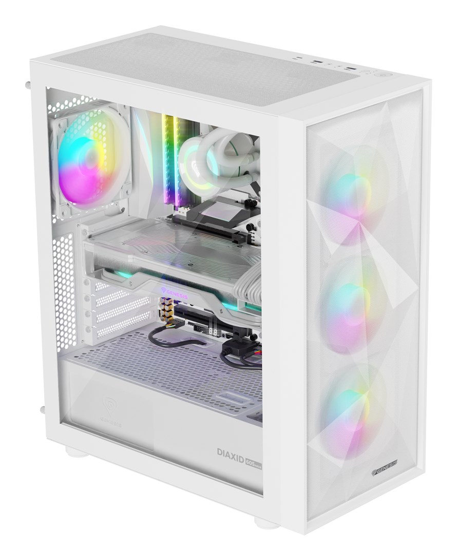 NATEC Genesis PC Case Diaxid 605