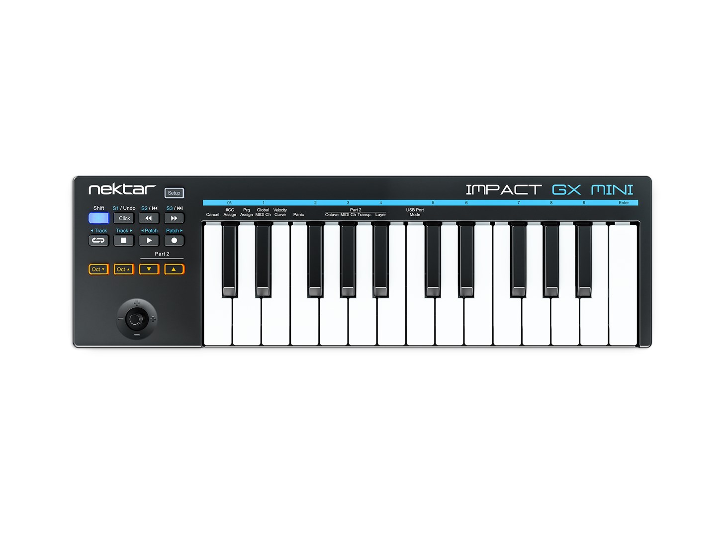 Nektar Impact GX Mini MIDI keyboard