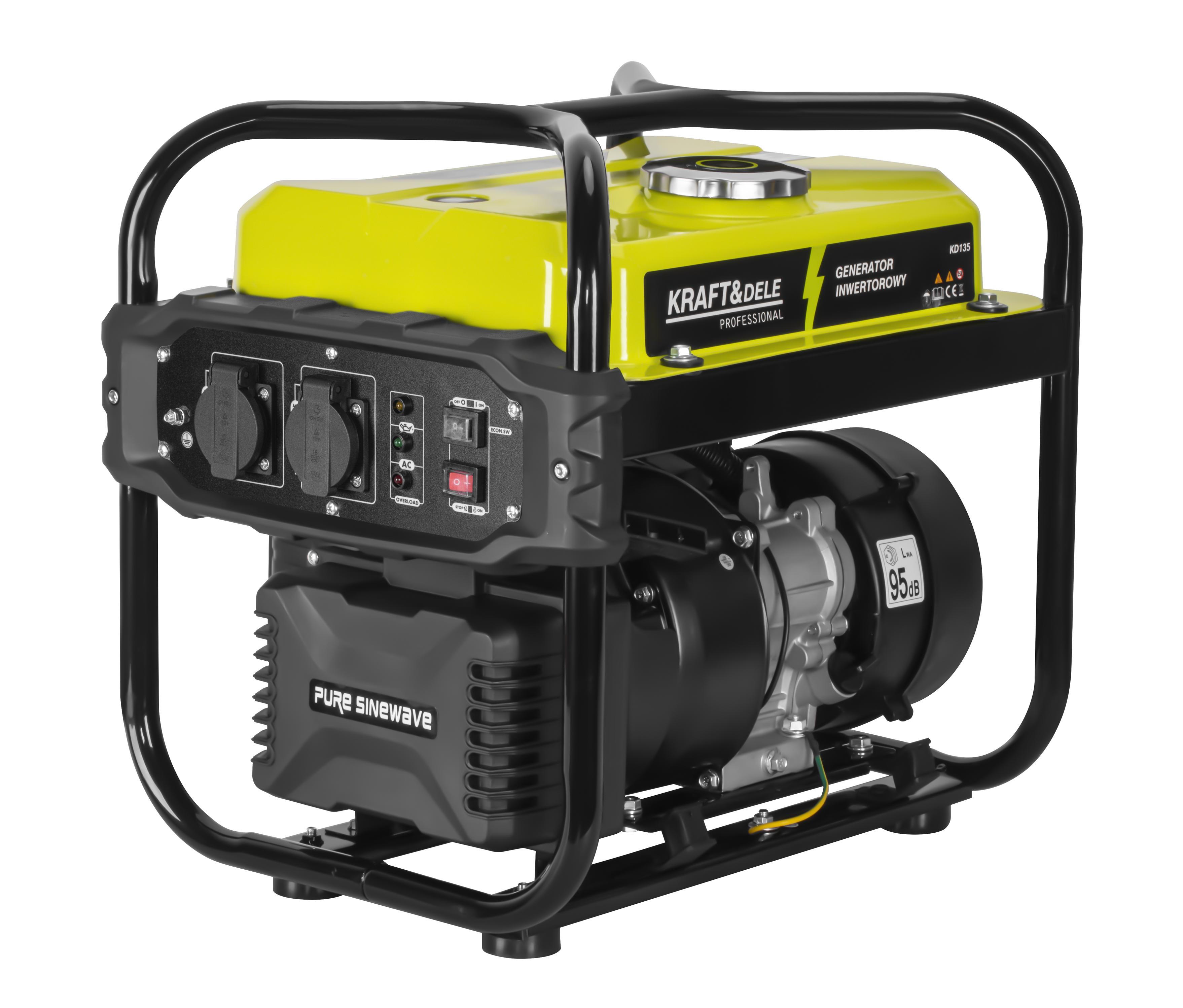 KRAFT&DELE Ģenerators invertors benzīna KD135 230V