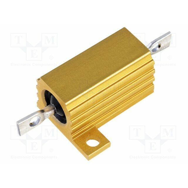 ARCOL/OHMITE Resistor: wire-wound; 10Ω; with heatsink