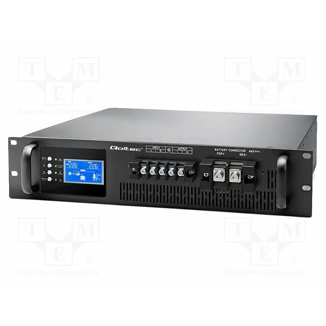 Power supply: UPS; 3kW; 3kVA; 230V